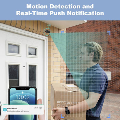 Mini Wi-Fi Beveiligingscamera met sterke magneet