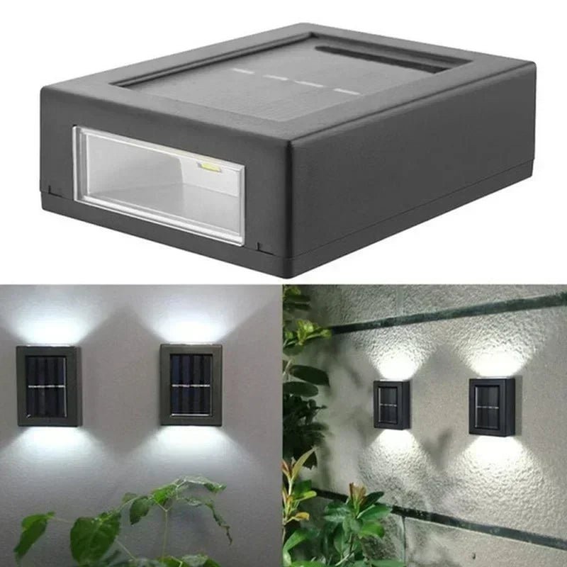Solar LED Spotlights voor Buiten – IP65 Waterdicht – Tuinverlichting 