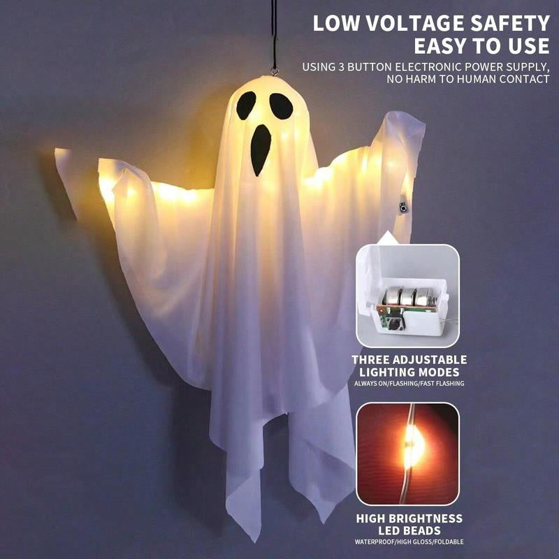 Vliegende Spoken Halloween Decoratie – Hekserig Spook voor Binnen & Buiten