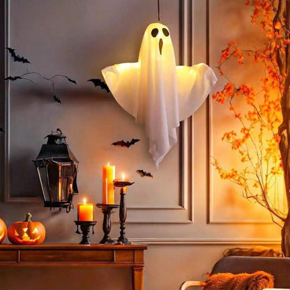 Vliegende Spoken Halloween Decoratie – Hekserig Spook voor Binnen & Buiten